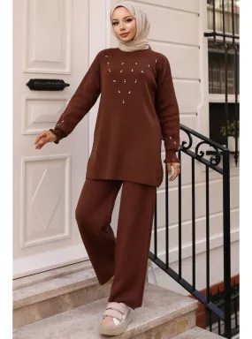 Brown - Knit Suits
